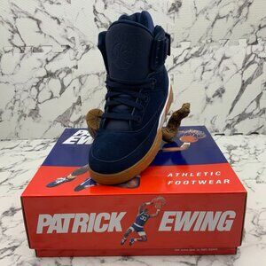Men’s PATRICK EWING 33 HI Navy | White | Gum Sneakers NWT
